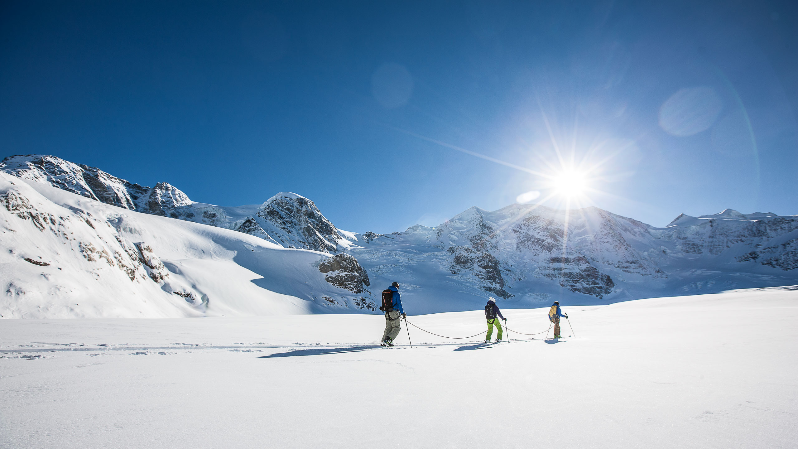 Skitour Piz Palü ab Tal 3899m | Bergsteigerschule Pontresina